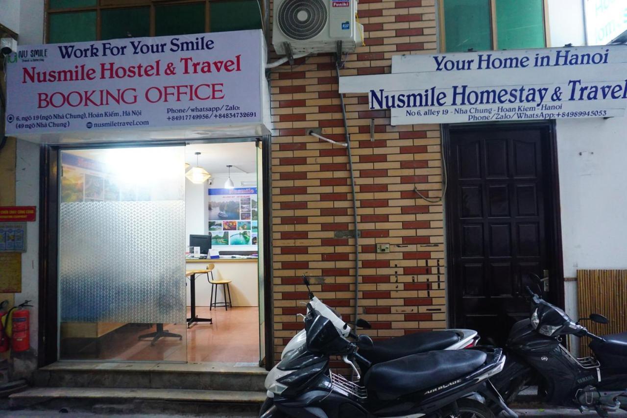 Nusmile'S Homestay & Travel Hanoi Exterior photo