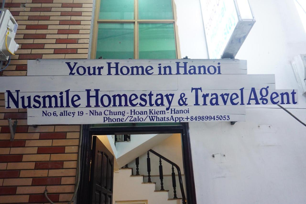 Nusmile'S Homestay & Travel Hanoi Exterior photo