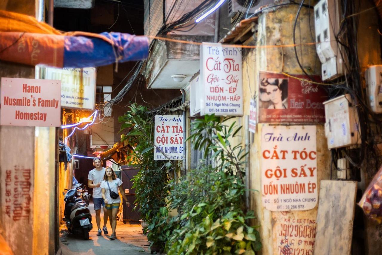 Nusmile'S Homestay & Travel Hanoi Exterior photo